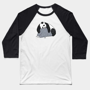 Cute Panda with Unique ornaments Baseball T-Shirt